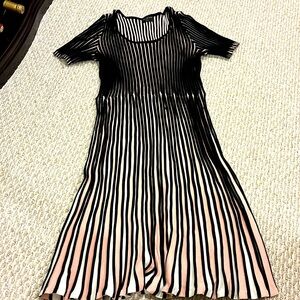 Black, Pink and White, Work or Cocktail Dress, Lane Bryant